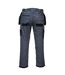 Pantalon Pw3 Homme Gris Foncé Noir Portwest-2