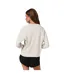 Sweat Motif/style Logo Performance Femme Écru Chiné Vuori-3