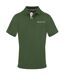 Polo Motif/style Logo Brodé Homme Vert Kaki Aquascutum-1