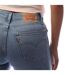 Womens/ladies 5 Pockets Flared Jeans Blue Levis-3
