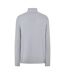 Unisex Adult Ribbed Cuff Sweatshirt Silver Boss-2