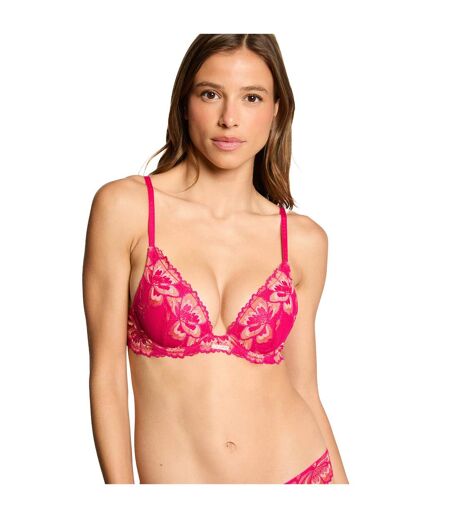 Soutien-gorge coques moulées rose Elisa