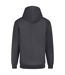 Sweatshirt À Capuche Et Fermeture Zippée Homme Charbon Uni Awdis-2