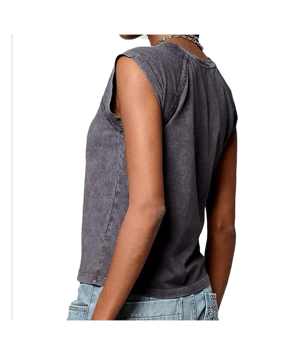 T-Shirt gris femme kaporal tee - l-2