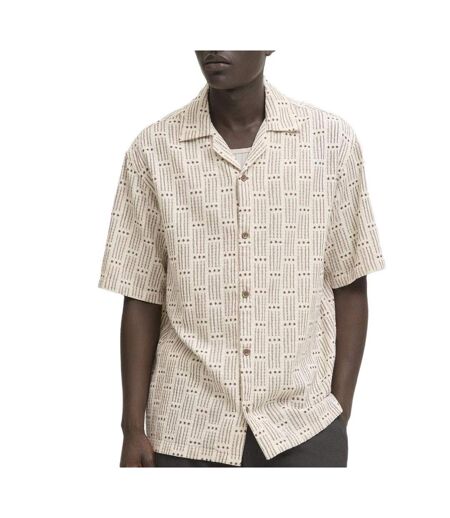 Chemise orange/terracotta homme jack & jones vincent - l