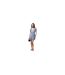 Robe Portefeuille Motif/style Fleurs Et Oiseaux Femme Bleu Ted Baker-1