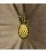 Paoletti Pineapple Filled Cushion (Gray)