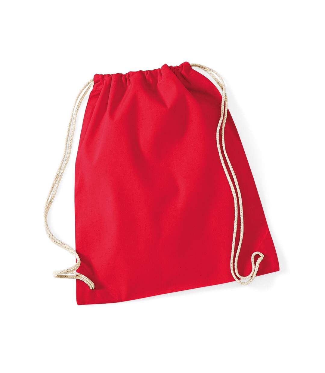 Drawstring Bag One Size Classic Red Westford Mill-1