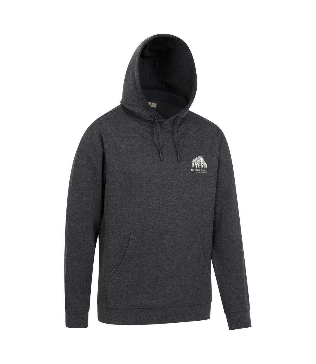 Sweat à capuche avec cordons adventure homme charbon Mountain Warehouse