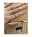 5 Piece Stackable Midi Gold Silver Knuckle Boho Ring Set