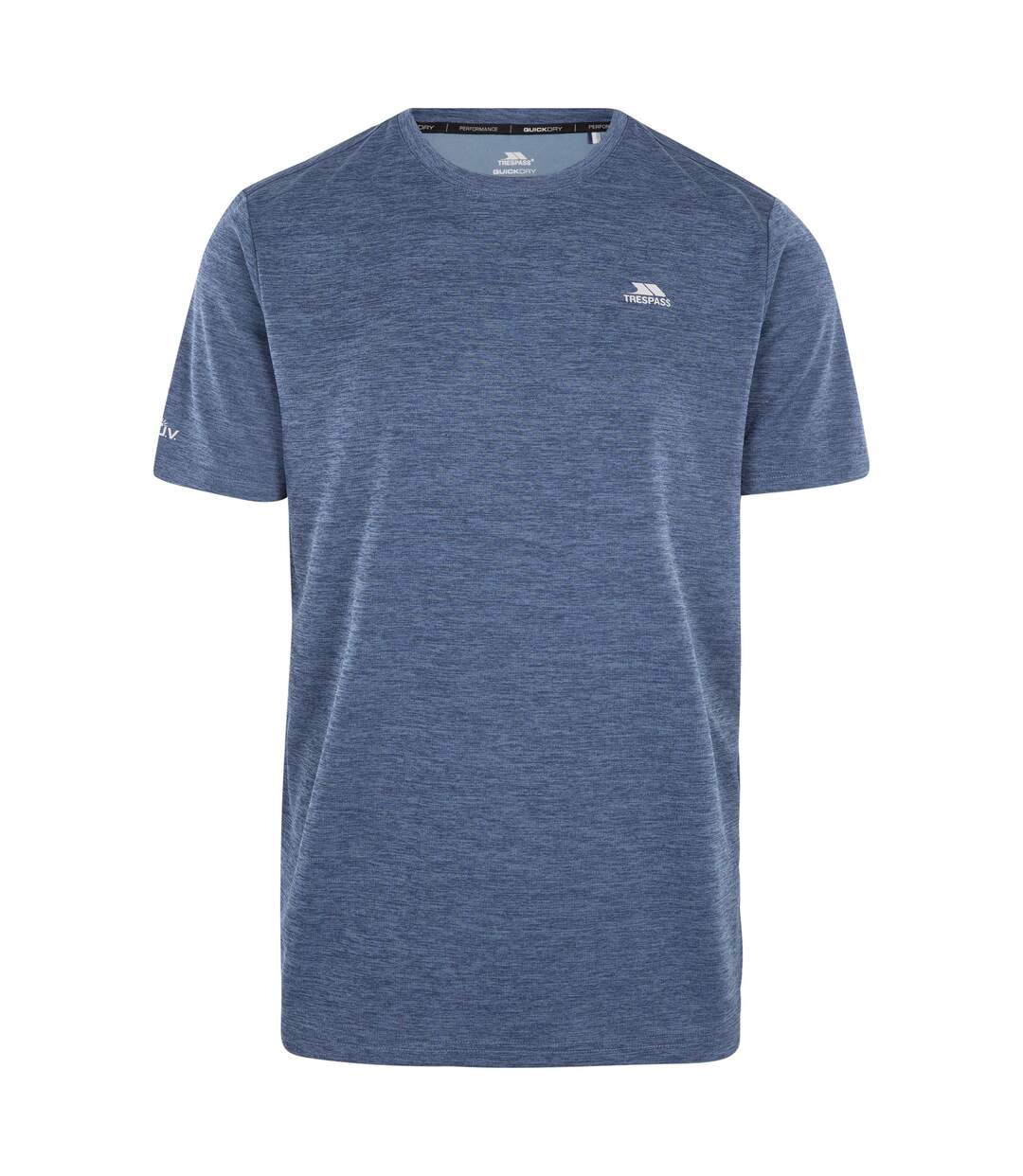 Mens Raeran Technical Top Pond Blue Trespass-1