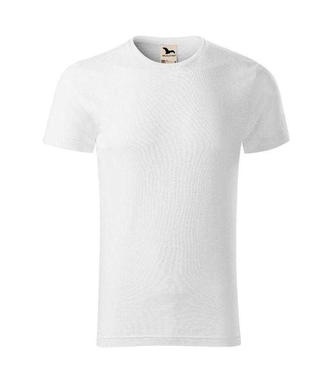 T-shirt Motif/style Uni Native Homme Blanc Malfini-1