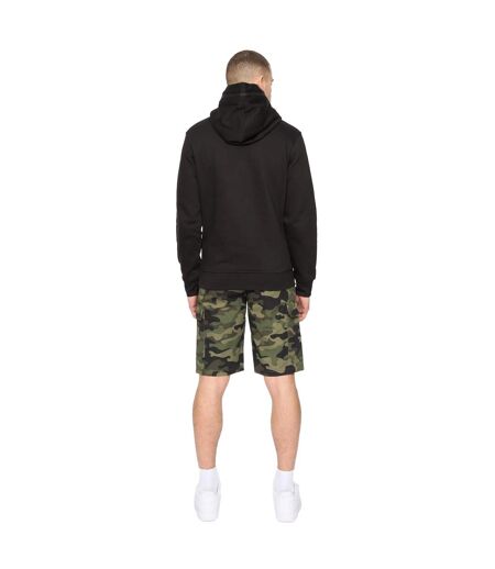 Mens camtort hoodie black Crosshatch