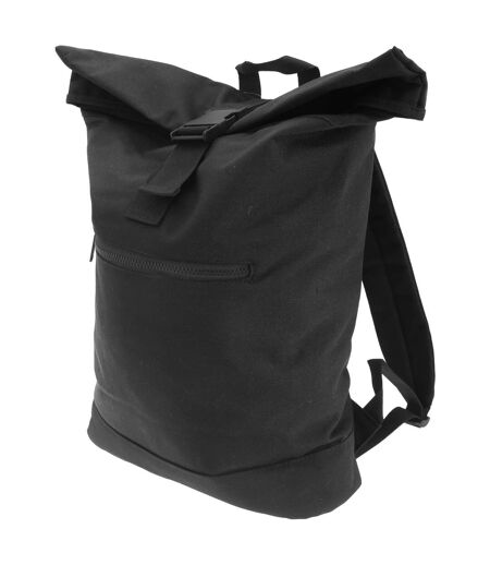 Bagbase Roll-Top Backpack / Rucksack / Bag (12 Liters) (Black) (One Size) - UTBC3146