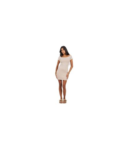 Robe Moulante Manches Courtes Femme Champignon Brave Soul
