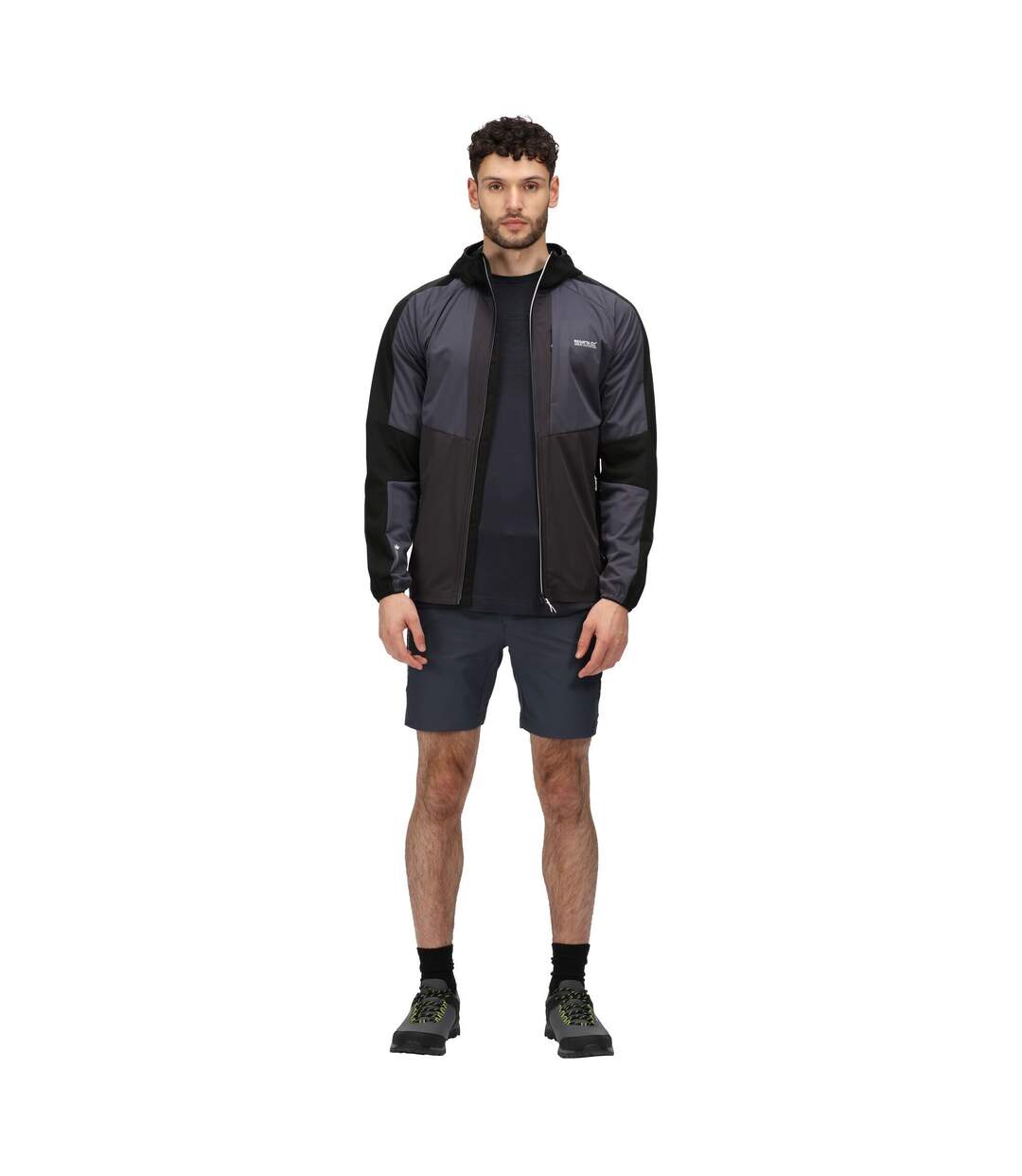 Veste Softshell Tarvos Homme Gris Sombre Cendre Regatta-1