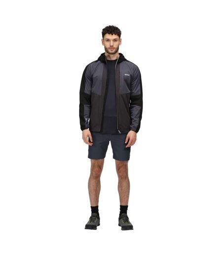 Veste Softshell Tarvos Homme Gris Sombre Cendre Regatta