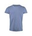 Unisex Adult American U T-shirt Summer Blue James Harvest-1