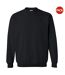 Sweatshirt enfant noir Gildan-1