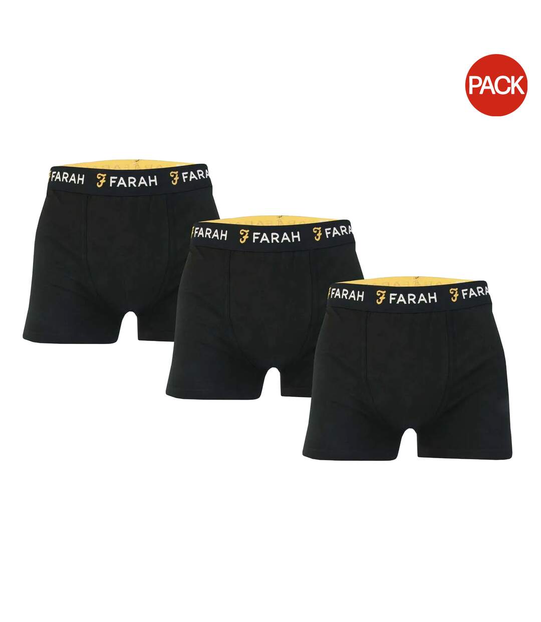 Boxers saginaw homme noir Farah-1