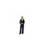 Womens/ladies Joy Piped Relaxed Fit Long-sleeved Long Pyjama Set Parisian Night CCDK Copenhagen-1