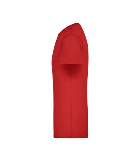 T-shirt Homme Rouge James And Nicholson