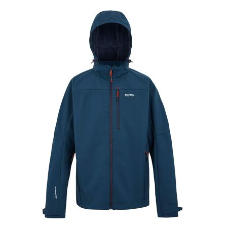 Veste softshell arana homme denim sombre / orange sanguine Regatta