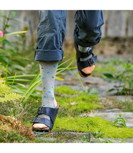1 Pack Wide Calf Cotton Graduated Compression Socks | 15-20 mmHg
