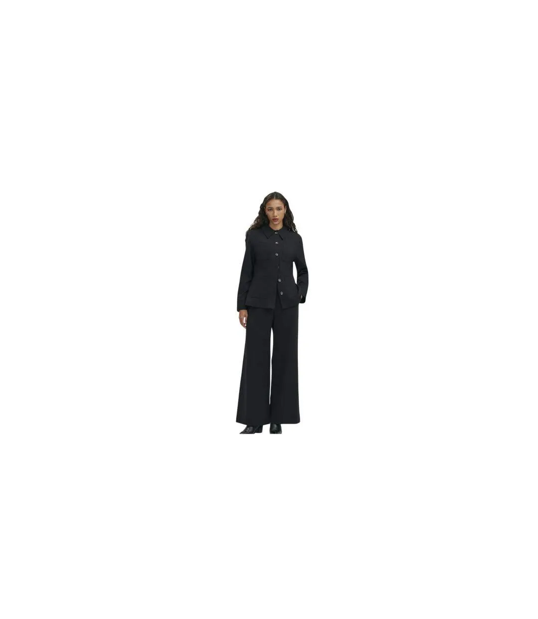 Surchemise Agness Femme Noir Finery-1