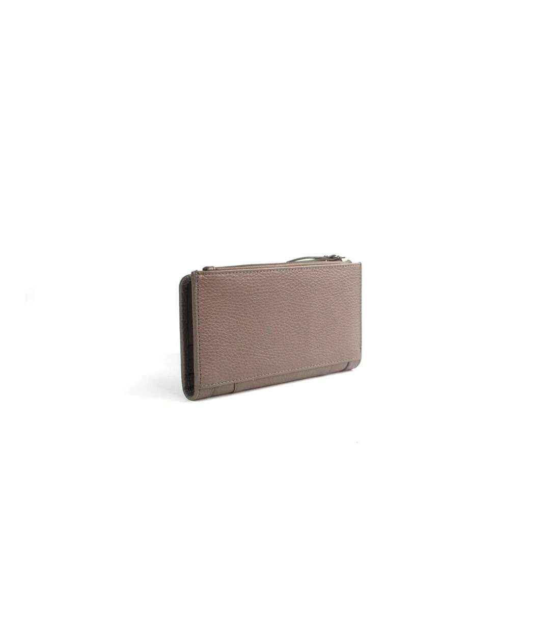Davina Leather D-ring Purse One Size Taupe Eastern Counties Leather-2
