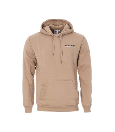 Sweat marron homme adidas hoodie - l
