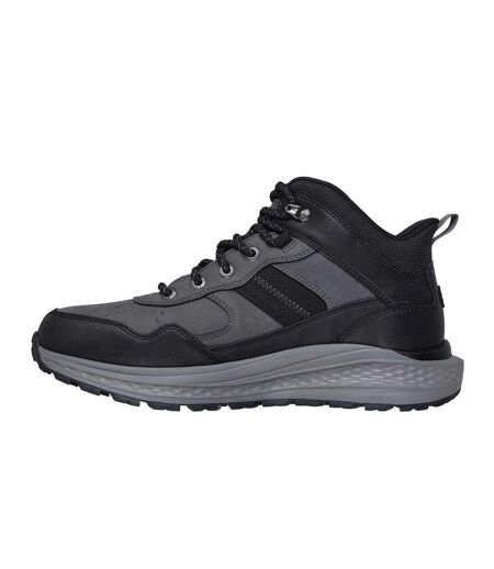 Chaussures Montantes De Randonnée Turner Homme Noir Gris Skechers