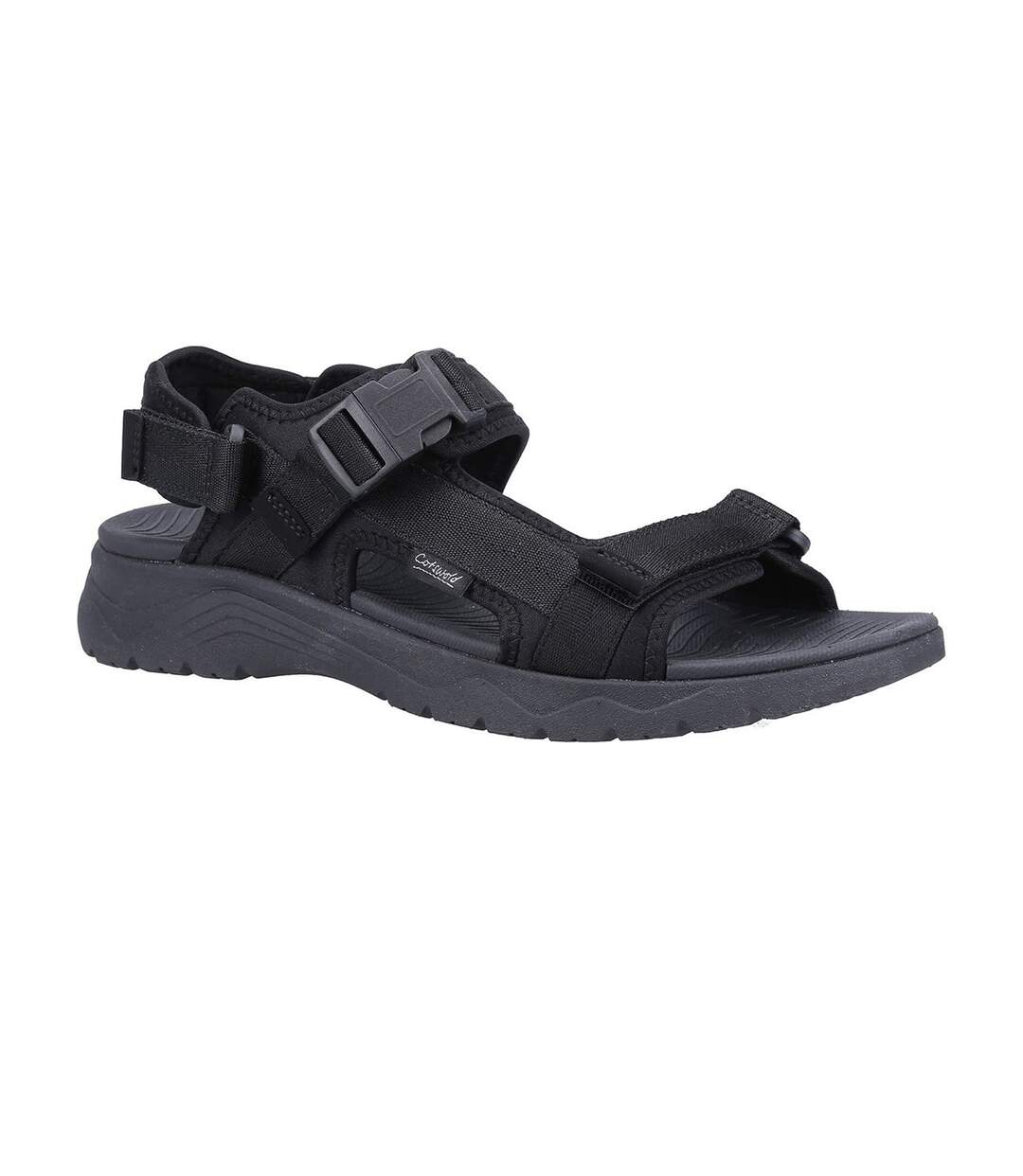 Sandales buckland homme noir Cotswold