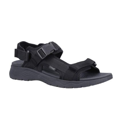 Mens buckland sandals black Cotswold