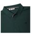 Mens Embroidered Collared Short-sleeved Polo Shirt Pine Green Calvin Klein-4