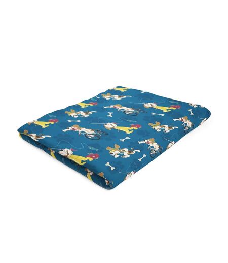 Warm Quilted Fleece Pet Blanket for Winter with Cats & Dogs