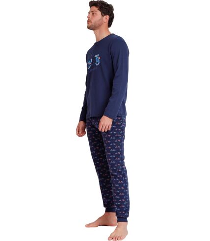 Pyjama tenue d'intérieur pantalon top manches longues Vespa Style Admas