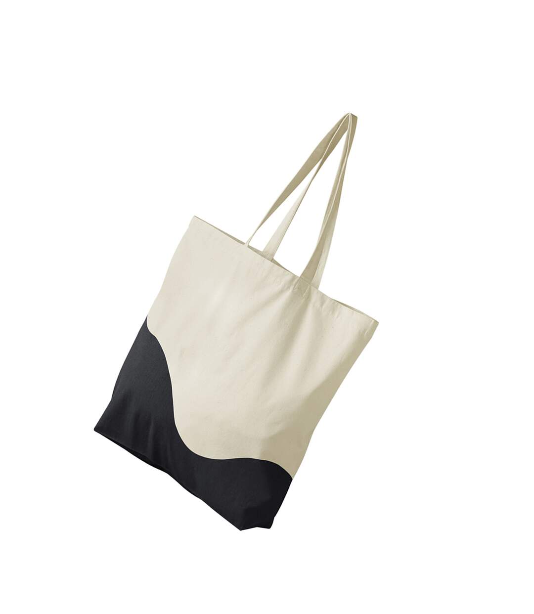 Tote Bag Taille Unique Naturel Noir Westford Mill-2