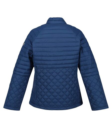 Womens/ladies tulula quilted padded jacket blue opal Regatta