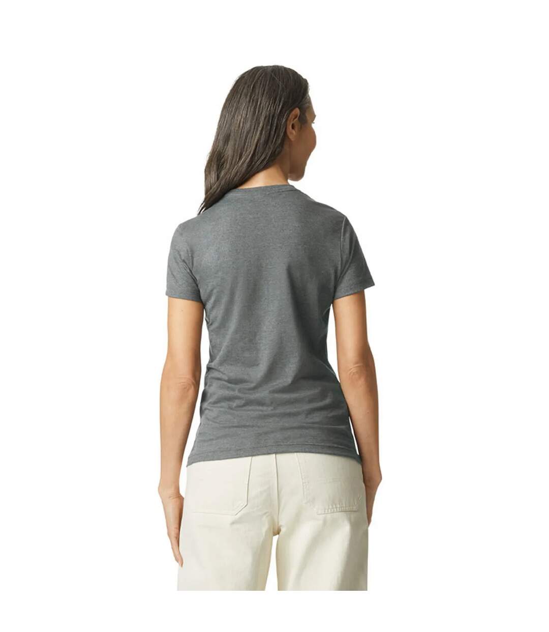 T-shirt Softstyle Femme Graphite Chiné Gildan-2