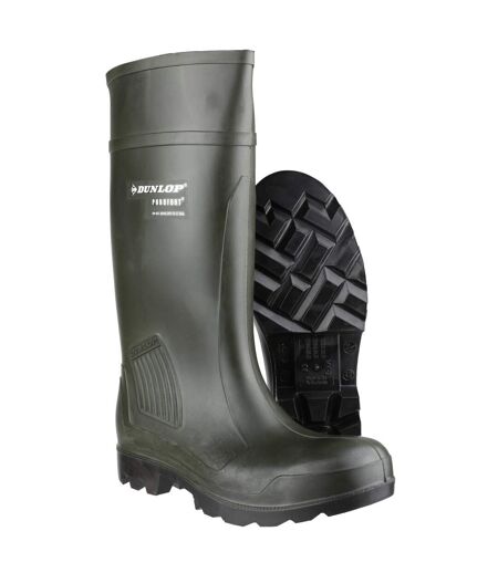 Dunlop Purofort Professional Safety C462933 Boxed Wellington / Mens Boots (Green) - UTFS1482