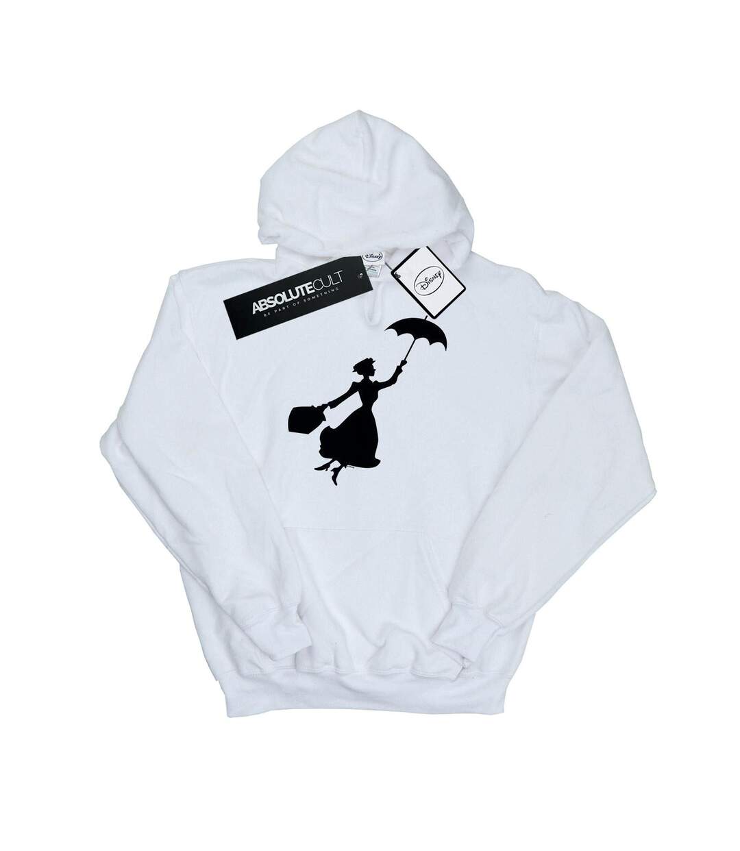 Disney Sweat à capuche à silhouette volante Mary Poppins Femmes/Dames (Blanc) - UTBI5209-1