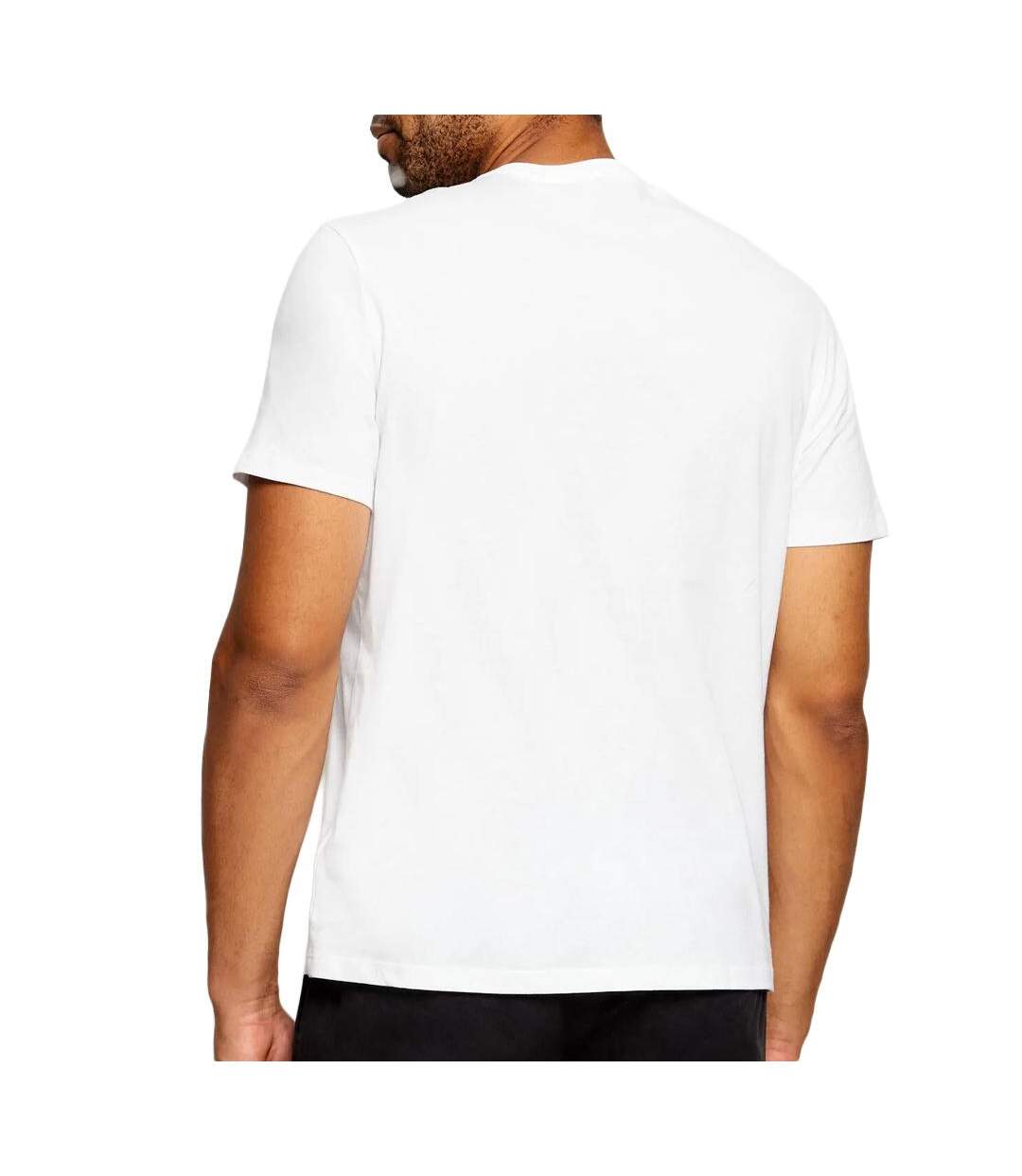 T-Shirt blanc homme calvin klein jeans script cal-2