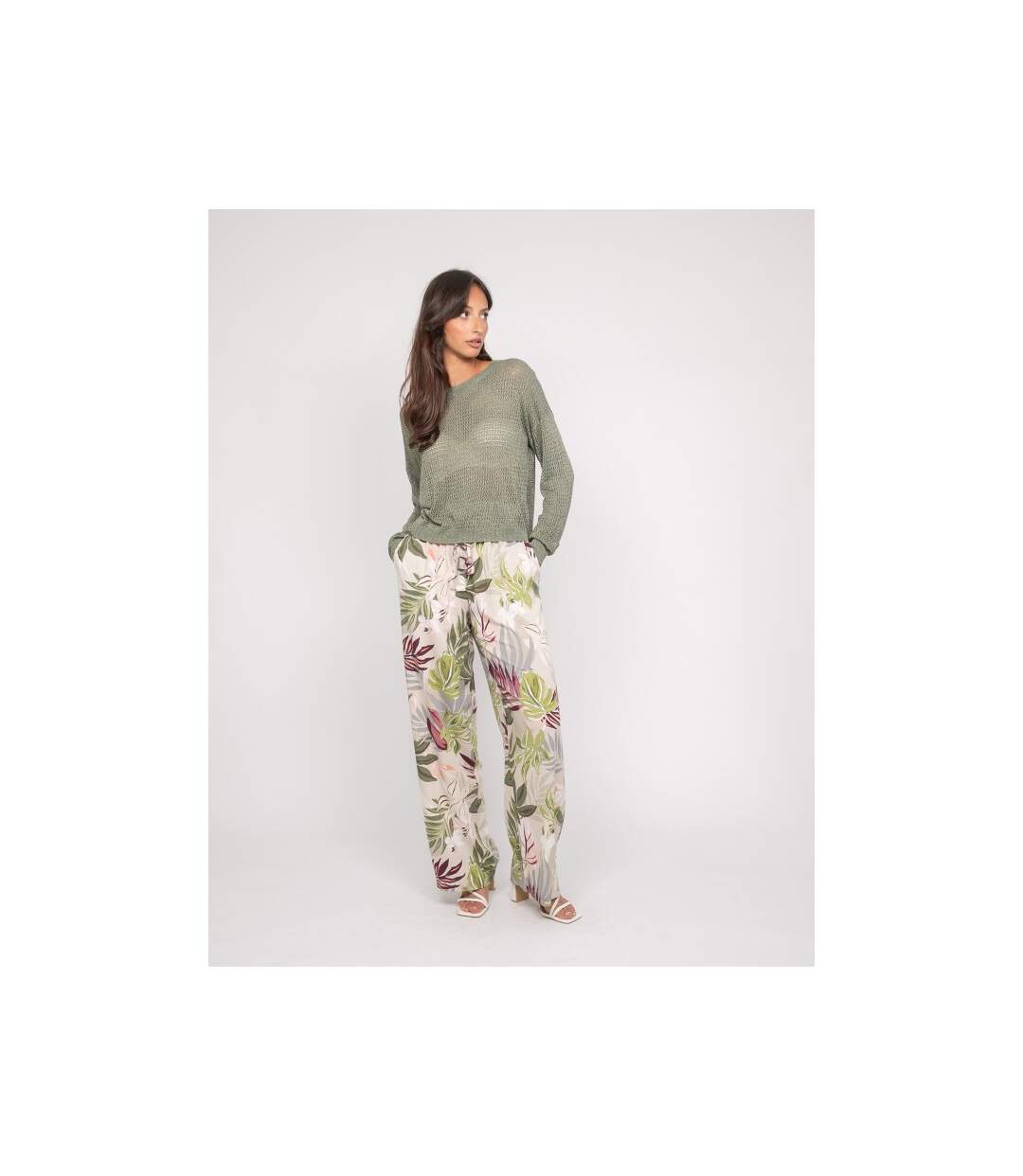 Pantalon fluide motifs ETIANA - Dona X Lisa-4