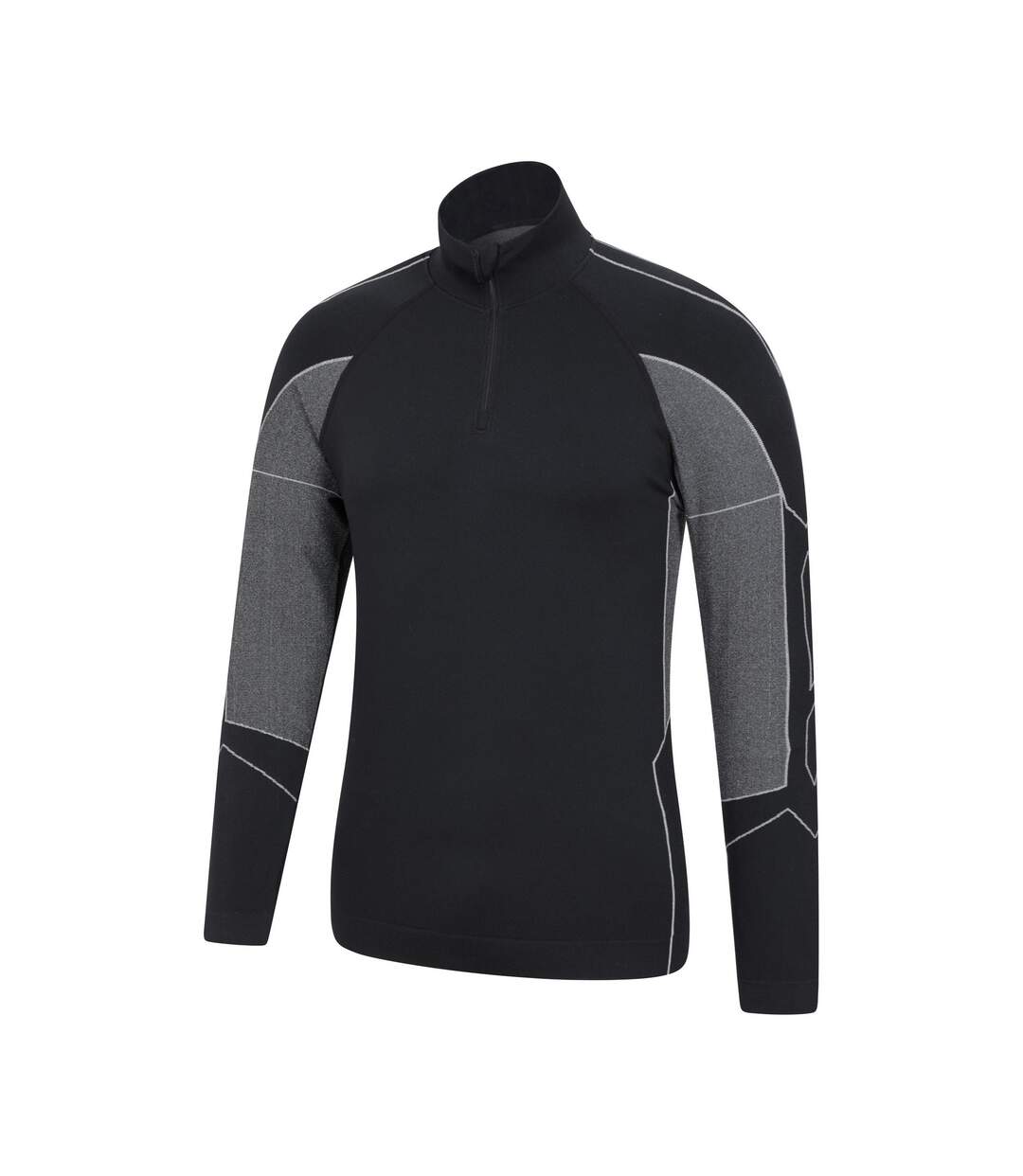 Haut thermique quiver homme noir Mountain Warehouse-3