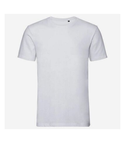 Russell Mens Authentic Natural T-Shirt (White)