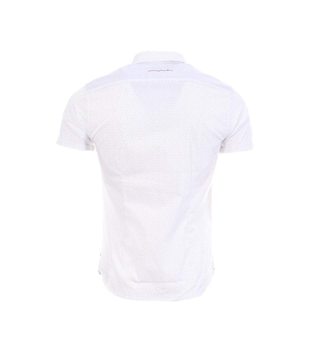 Chemise Blanche Homme Teddy Smith MC Cut - XXL-2