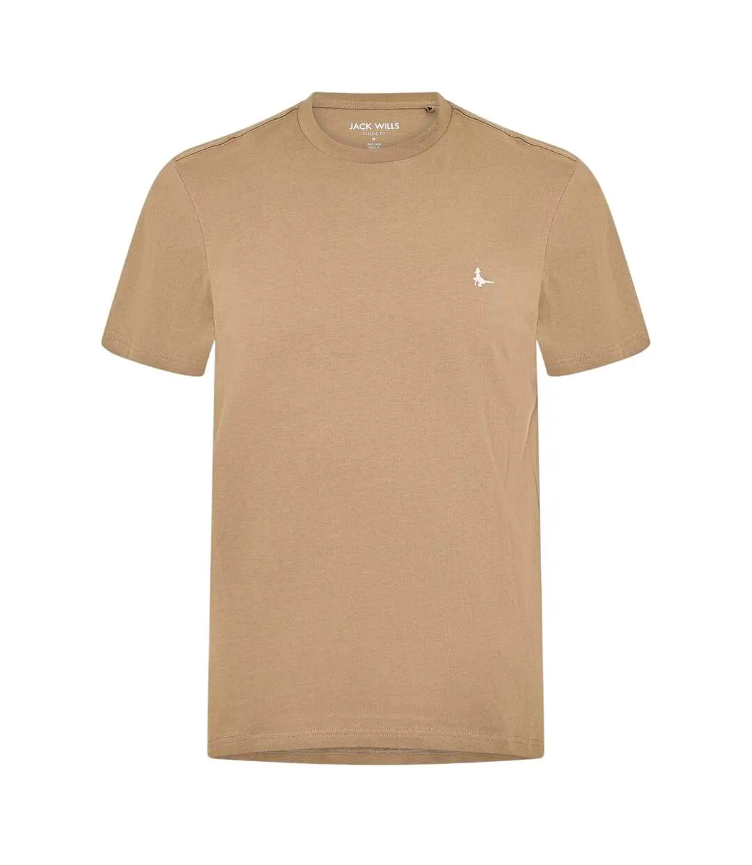 T-shirt Motif/style Logo Sandleford Homme Fauve Jack Wills-1