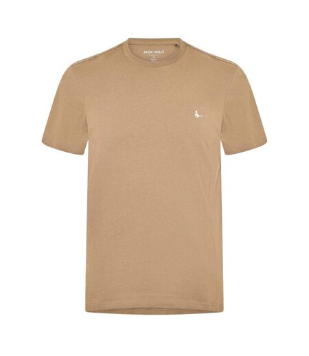T-shirt Motif/style Logo Sandleford Homme Fauve Jack Wills