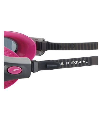 Speedo Womens/Ladies Futura Biofuse Flexiseal Swimming Goggles (Pink/Smoke)